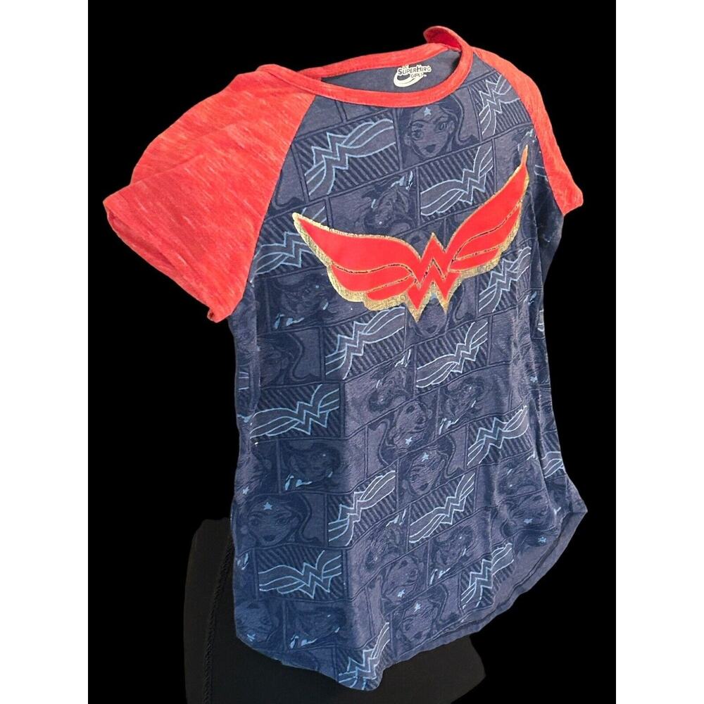 Wonder Woman Girls Short Sleeve T Shirt‎ Large 10/12 DC SuperHero Girls - Picture 2 of 5